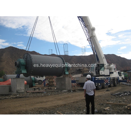 Molino de bolas de molienda en húmedo para la planta de molino de bolas